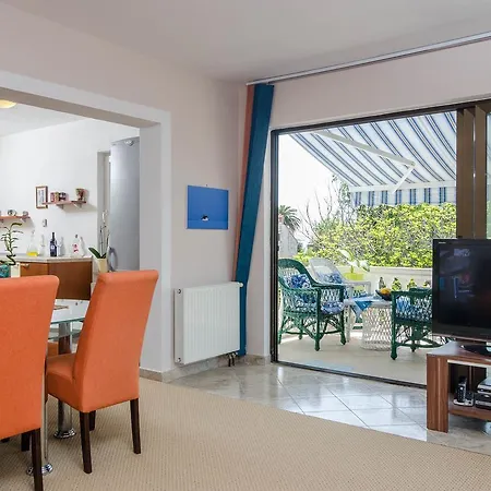 The Modern Equipped Holiday Is Located In An House. Orebić